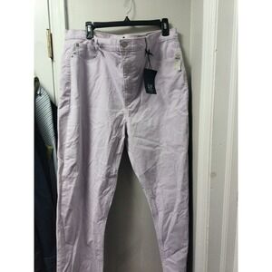 Gap High Rise Cigarette Corduroy Womens Size 18/34 T Lavender Slim Straight NWT
